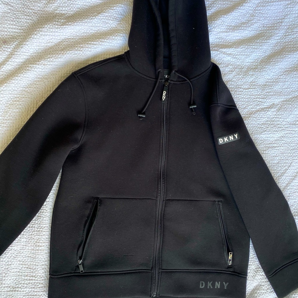 DKNY Black Zip Up